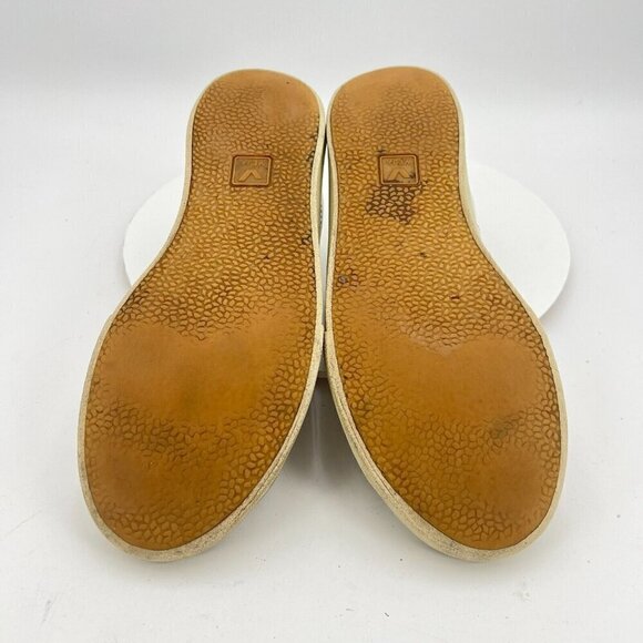 Veja Recife V Lock Women Size 10 White Stitch V Logo Leather Comfort Shoes - Picture 10 of 14